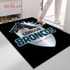 Brisbane Broncos Pride Carpet Rug for Living Room Bedroom Home Sofa Decoration,Kids play Nonslip Floor Mat
