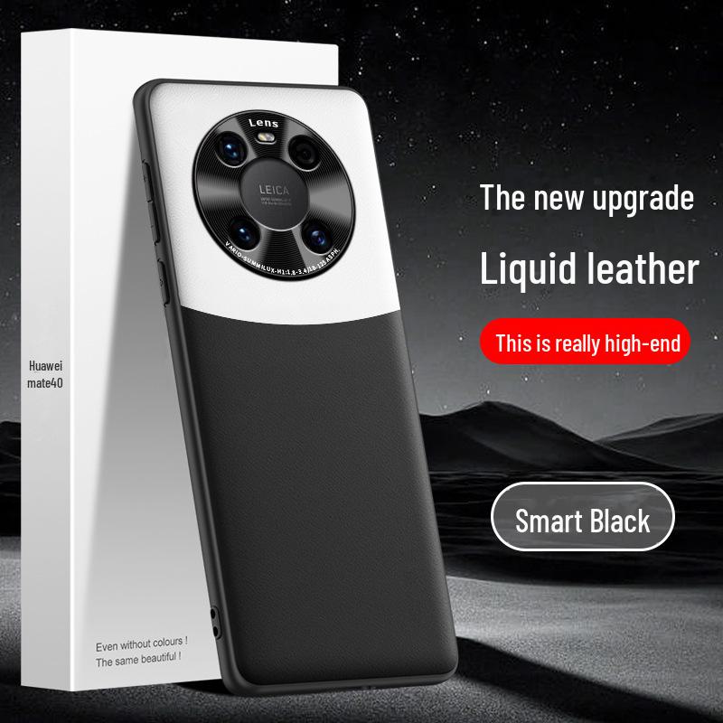 Protective Liquid Leather Case for Huawei Mate40, Anti-fall and Anti-fouling.