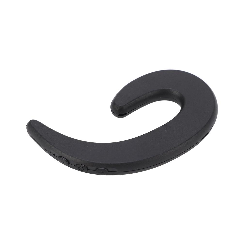 Wireless Bluetooth Headset Earphone Stereo EarHook With Micphone (Black)
