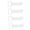 3PCS Auto Ticket Map Mini T-shape Transparent Eco-friendly Ticket Folder for Car Office Home