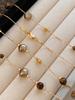 Autumn and Winter Long Tiger Eye Stone Pearl Beads Long Sweater Chain For Women's Popular Necklace New Jewelry Accessories
