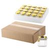 Hexagonal Honey Jar Set: Sealed Lid, Thickened Glass for Jam, Chili Sauce, Mini Honey Portions