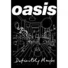 Oasis Definitely Maybe Linjekonstaffisch