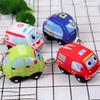 Plush Keychain Cartoon Fire-truck Ambulance Police-Car Taxi Plush Toy Bag Ornament
