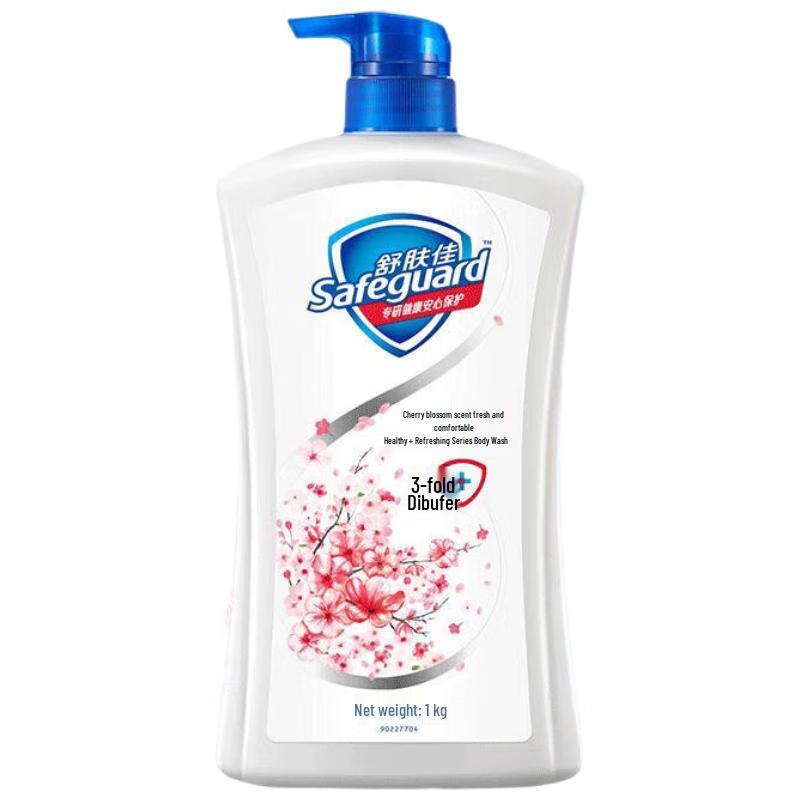 Safeguard Healthy Clean Cherry Blossom Shower Gel
