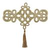 Gold Weaving Flower Tassels Silk Fringes Tassels Festival Decoration Tassels Special Occasion Decorations