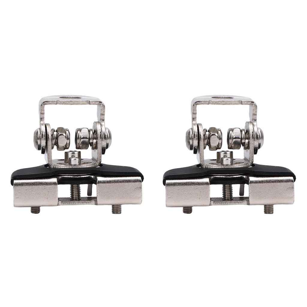 2 PCS Hood Led Light Bar Mounting Bracket Hood Work Light Pod Mount Clamp Holder for Car SUVs Trucks Dirt Bikes ATVs UTVs