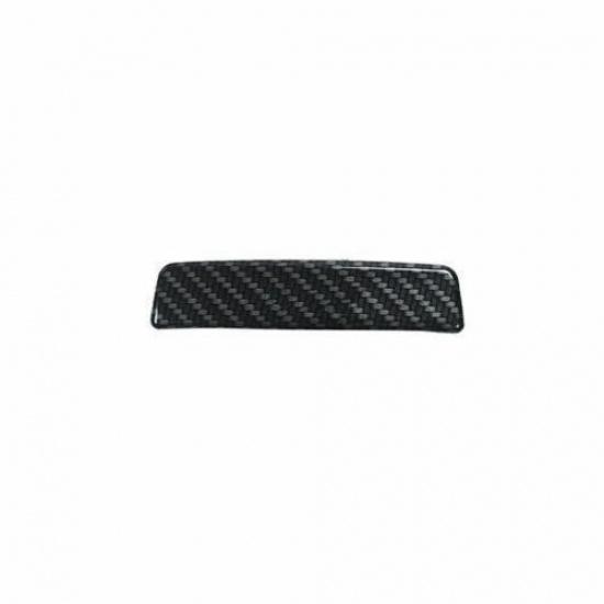 Fit For Jeep Compass 2017- Carbon Fiber Console Armrest Box Rear Cover Trim