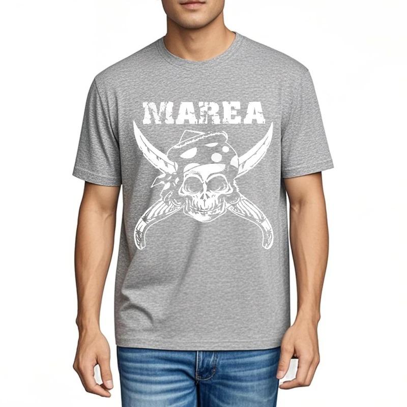 

Men Tshirt Travel Quick Dry T Shirt Skull and Crossbones Marea Design ONeck Mens Tshirt Classic Cotton Tshirt Crew Neck M