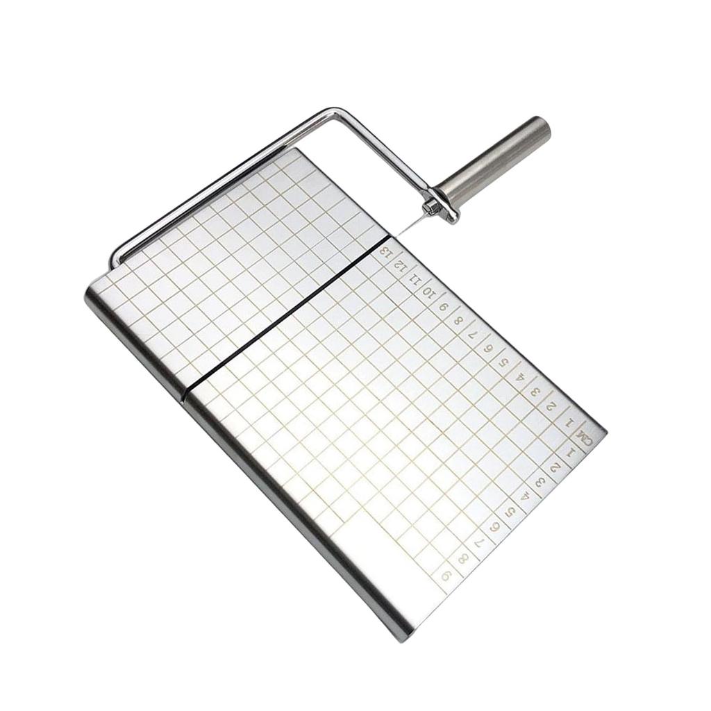 Butter Cutter, Stainless Steel, , Cheese Slicer Cutting Board, Multipurpose Cutter