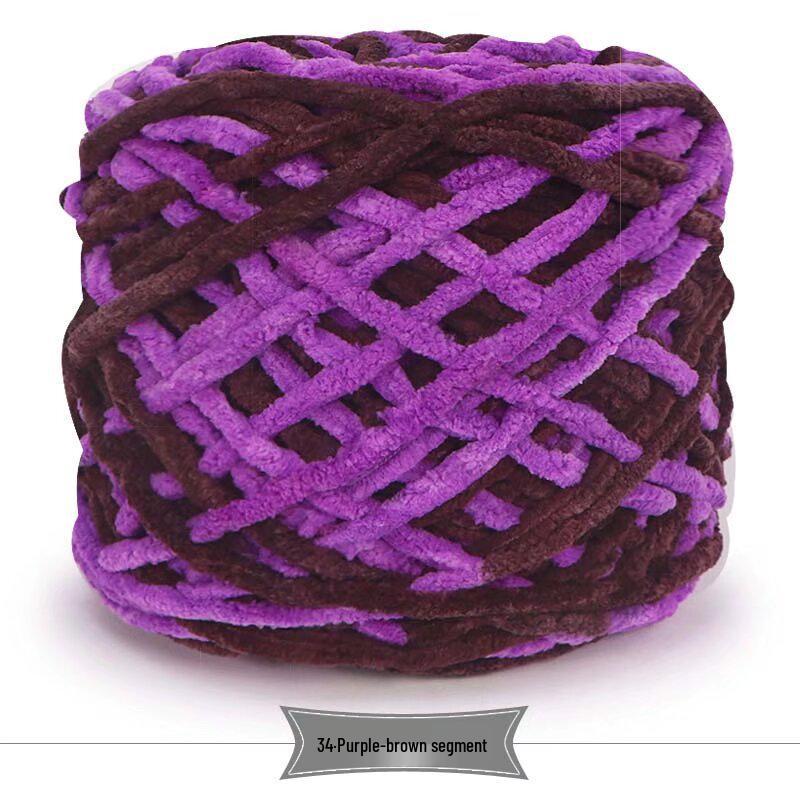 3.3 Große Eiswollknäuel für handgestrickte Häkelschuhe & zum Weben von Schals - Dicke Wolle für Damen & Herren