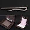 5pcs Silver Tone Money Spring Clip 5 Pcs DIY Wallet Clip Money Clip Wallet  For Leather Purse