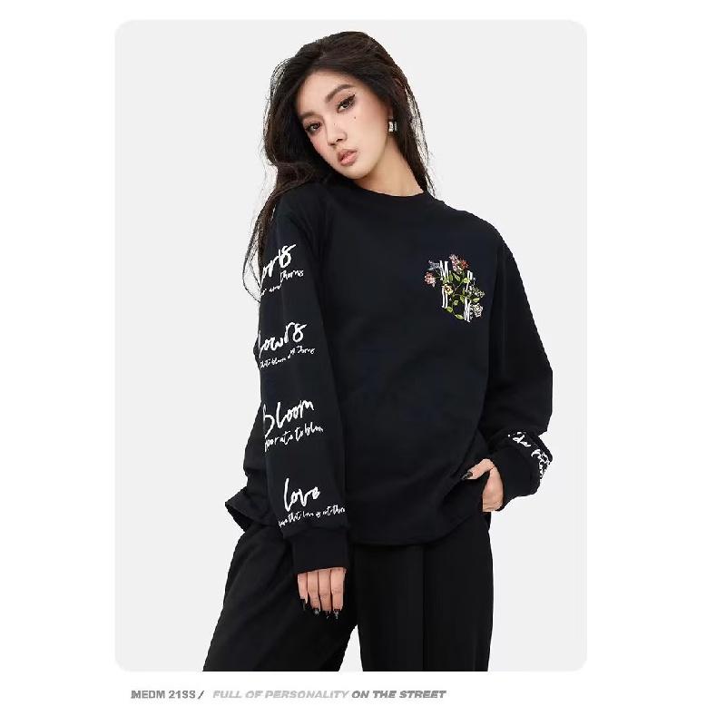 

Мужская толстовка с капюшоном весной и осенью, свободная и модная универсальная куртка с буквенным принтом, мужская толстовка с длинными рукавами, повседневный топ 3XL чёрный