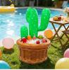 Inflatable Cactus Beer Barrel Floating Ice Bucket for Pool Parties