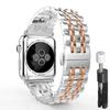 Stainless Steel Band For Apple Watch 7 8 45mm 41mm 44mm 40mm 42mm Ultra 49mm Strap Metal Link Bracelet Fit IWatch 6 SE 5 4 3 2