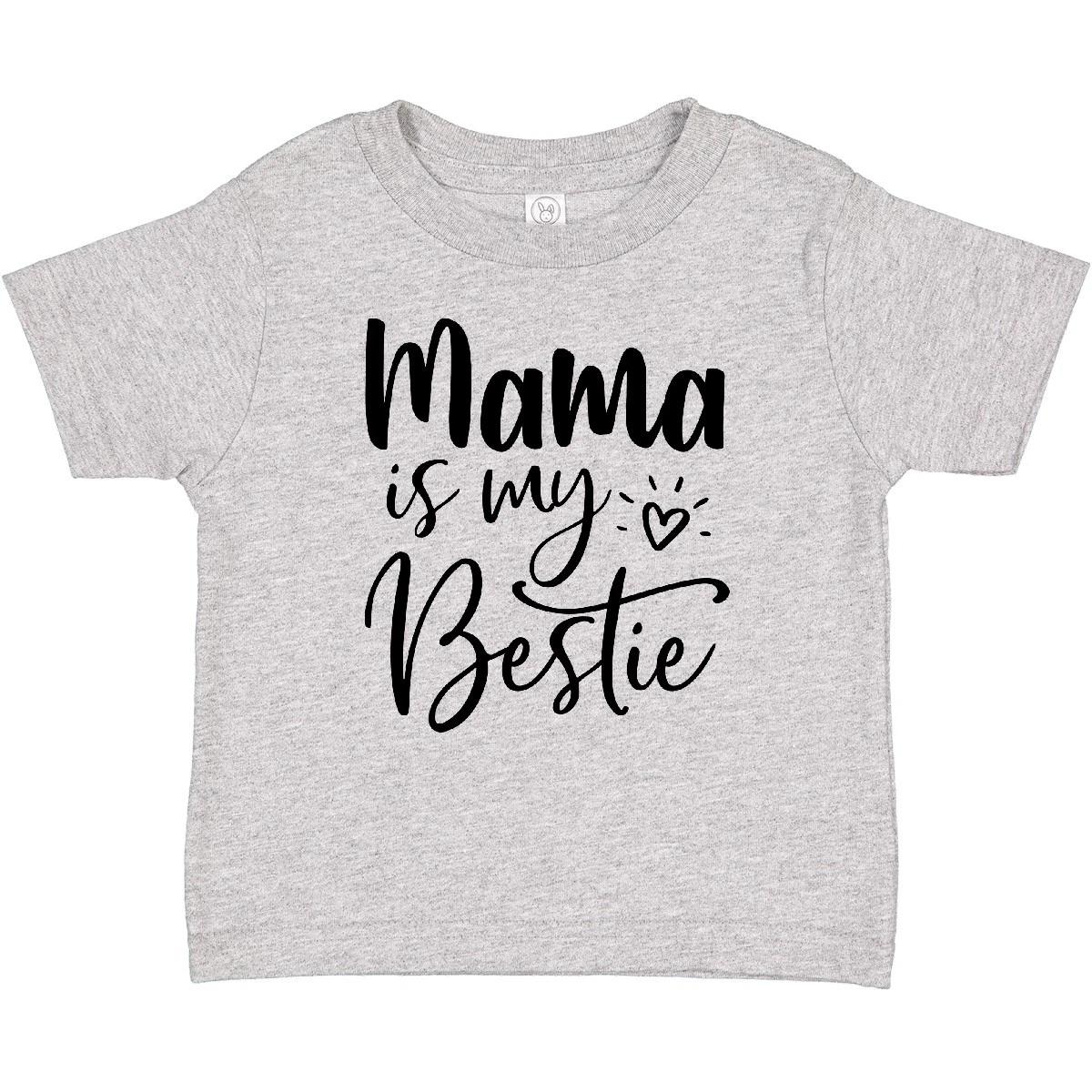 

Inktastic Mama Is My Bestie Baby T-Shirt Mothers Day For Kids Love Best Friend 100