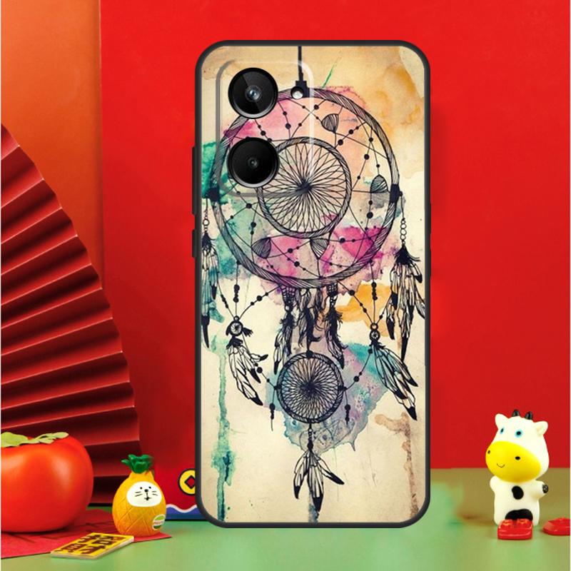 Dreamcatcher For Realme 11 10 9 12 Pro Plus C67 C55 C53 C51 C31 C35 C33 C30 C21Y C25s GT Neo 6 GT5 Case