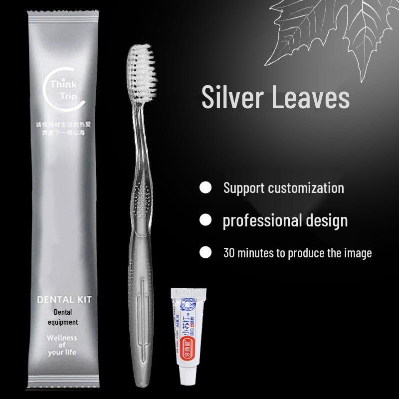 "Special Hotel Toiletries Set: Comb, Disposable Toothbrush with Toothpaste, Soft Bristles, Ideal for Homestays"