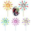 Outdoor Decorative Windmill Toy Handmade Diy With Radish Design