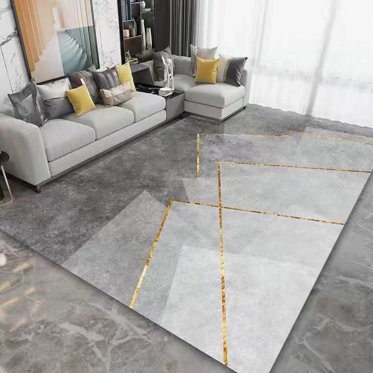 WTEMPO Living Room Carpet Nordic Bedroom Floor Mat Household Carpet Large Area