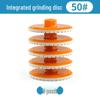 Integrated Tile Edge Grinding & Polishing Disc for Stone, Marble, Quartz, Chamfering, and Dry Trimming