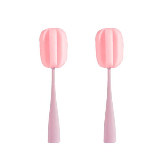 2 ks Kuchyň Sklenice na víno Láhev Káva Čaj Skleněný hrnek Houbička Kartáč Čisticí nástroj Výprodej Zboží