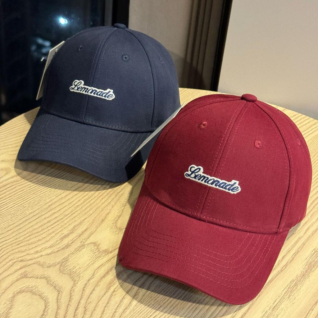 New Korean Style Simple and Versatile Casual Baseball Hat for Women Autumn Shopping Fashion Letter Embroidered Peaked Cap
