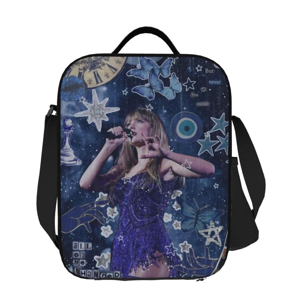 Taylor Swift Meal Bag Elementary School Picnic Ice Pack Printed Meal Bag