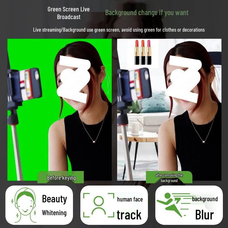 HD Beauty Integrated Rotatable Desktop Camera - Driver-Free for Easy Use