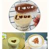 16Pcs Coffee Stencils Set Barista Cappuccino Art Templates Latte Foam Decor Tools Plastic Cake Decorating Kitchen Home Use