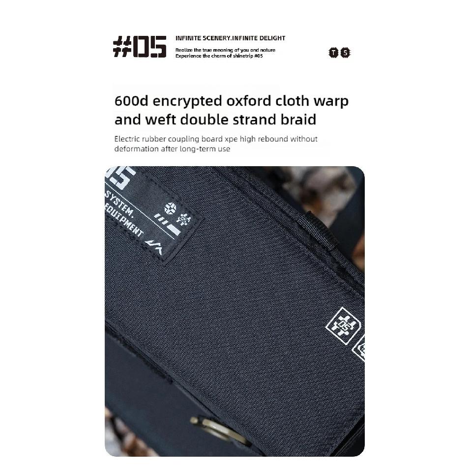 ShineTrip 05 Series Tactical Magic Group Bag Oxford Cloth Organizer Storage Bag Camping Table and Chair Side Hanging Bag