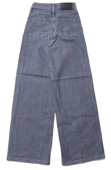Something LISA Wide Denim Gray Jeans, Women s, серый