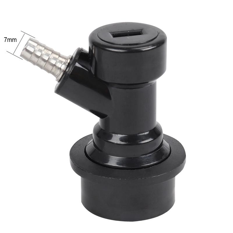 4 Piezas Conector de Bloqueo de Bola, Desconexión de Bloqueo de Bola para Barril de Cerveza, Conectores de Líquido / Gas para Elaboración Casera, Piezas para Barril Corny / Cornelius