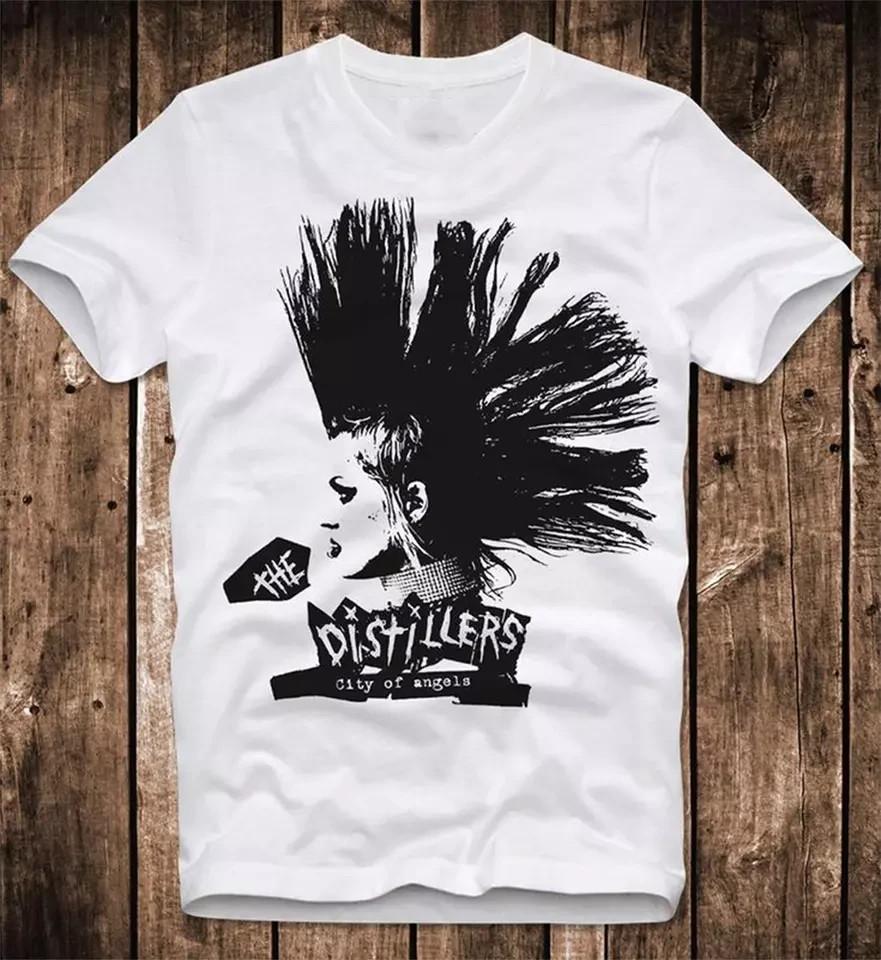 

T shirt The Distillers City Of Angels Punk Rock Music Size S-4XL M