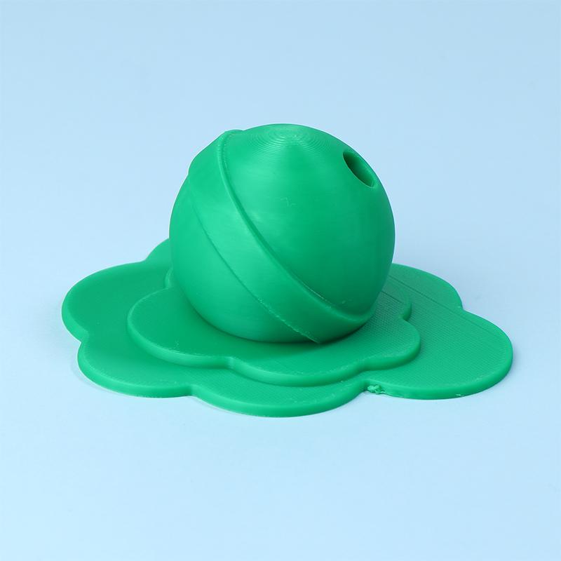 

Colorful Melting Lollipop Sculpture Pencil Holder Art Crafts Desk Ornaments Home Decoration зелений