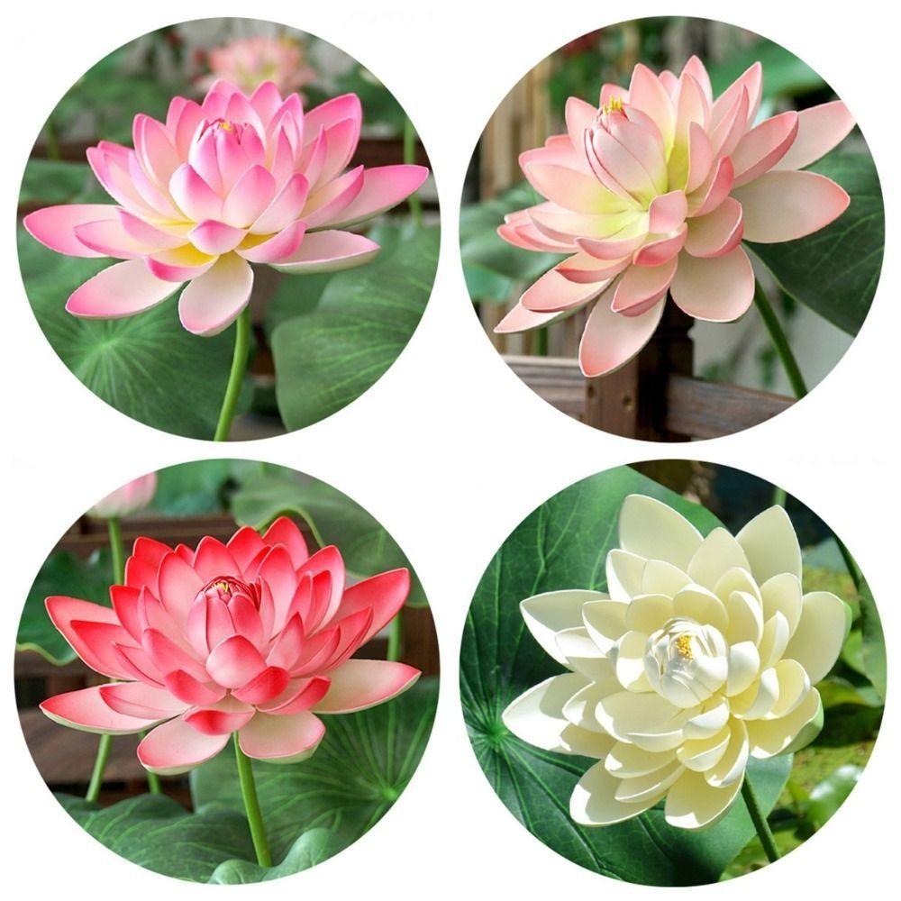Long Stem Landscape Artificial Flower DIY Decoration Decorative Fake Flower  Wedding Decoration