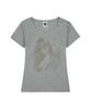 PRIMATE 404 Heaven Women'S U-Neck Slim Fit Short Sleeve T-Shirt 7 Colors