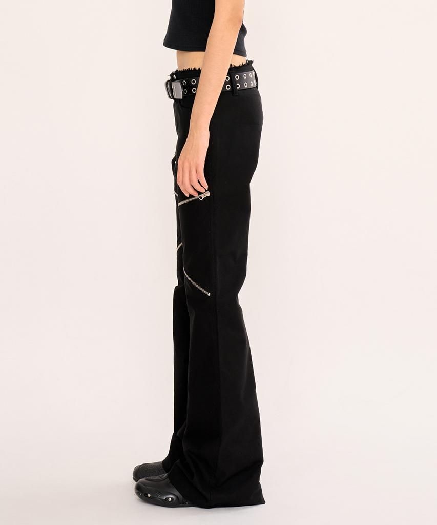 FANYOUNG Damaged Bootcut Pants