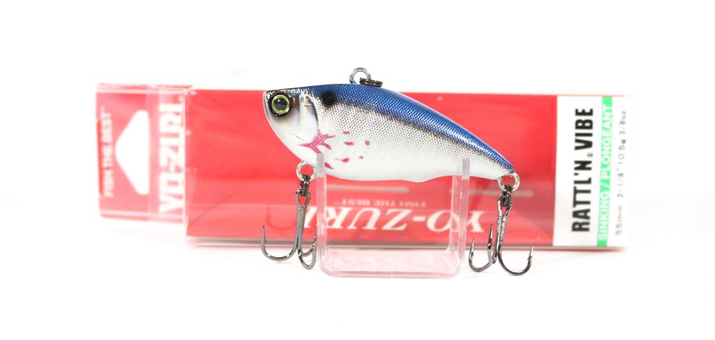 Leurre Pêche Yo-Zuri Rattl'N Vibe 75mm - Couleur GT - Appât Dur Vibrant