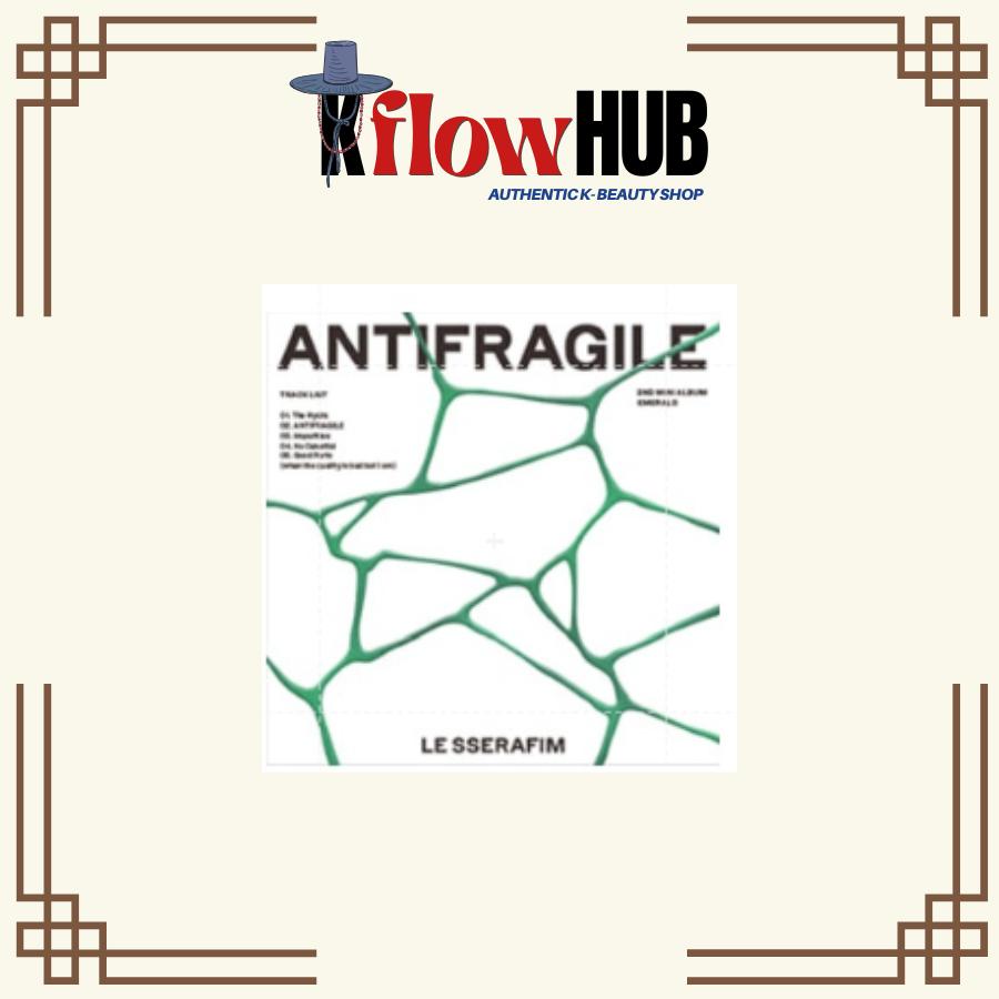 [В НАЛИЧИИ] LE SSERAFIM - 2-Й МИНИ-АЛЬБОМ ANTIFRAGILE Компактная версия EMERALD