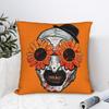 Art The Clown Terrifier 2 Sunflower Sunglasses Pillowcase Printing Cushion Cover Decor  Pillow Case Cover Home Zippered 40*40cm