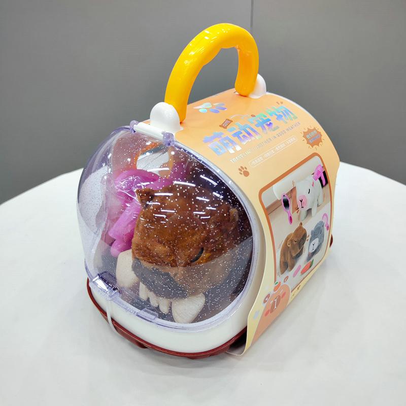 

1 Набор Плюшевая фигурка животного капибары Электрическая капибара ходячая кукла игрушка со звуком детские электрические плюшевые куклы игрушка 1 set