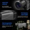 16X Dijital Zoomlu 1080P HD Tekli Dürbün, 7 Seviyeli Parlaklık Ayarı, Tam Karanlıkta 300 Metreye Kadar Net Görüntüleme