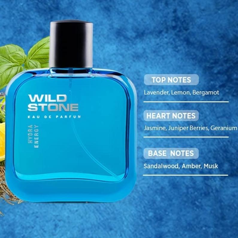Wild Stone Hydra Energy Eau De Perfume for Men, 100ml