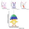 Whimsical And Charming Easter Bunny Hanging Decoration For Joyful Celebrations