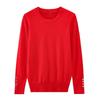 European and American style, new women's clothing, foreign style, fashionable basic plain weave knitted sweater 8851171