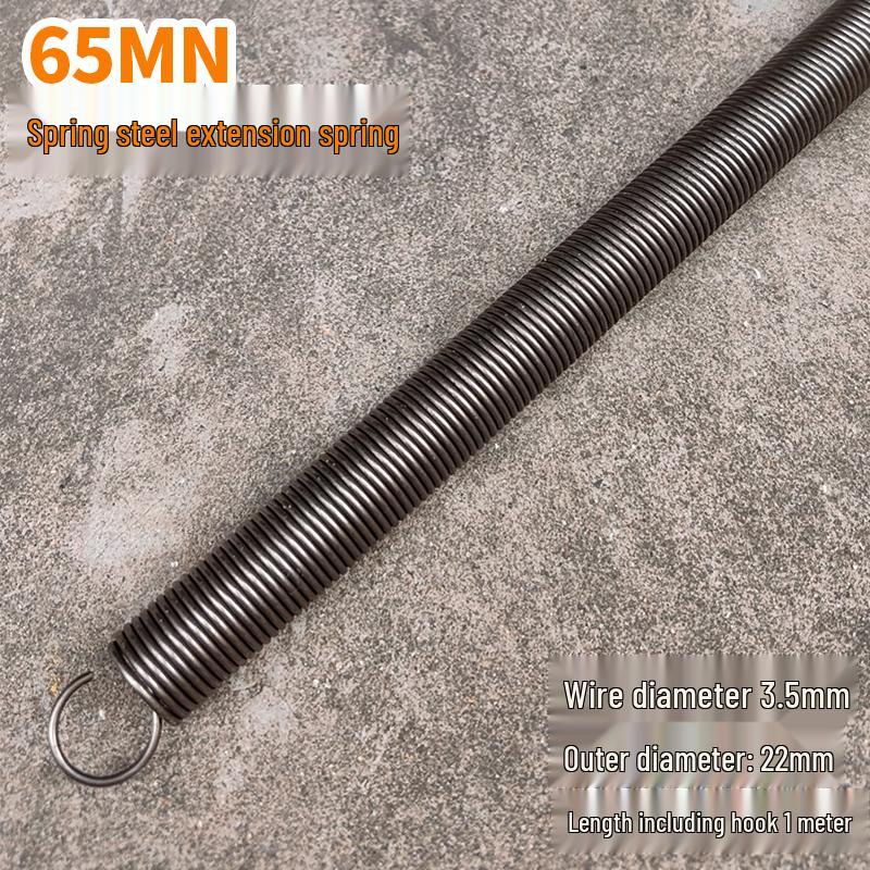 Durable Spring Steel Extension Spring with Hook, Length: Various, Tensile Strength: High, Wire Diameter: 0.5~4mm, Outer Diameter: 4~45mm
