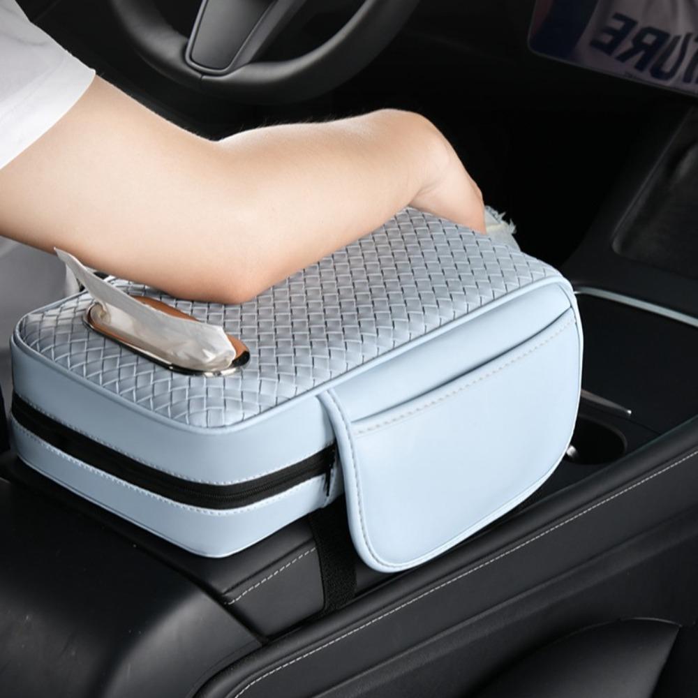 

Universal Car Armrest Cover Elbow Rest Arm Rest Protector Mat Car Interior синій