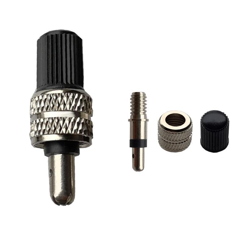 Bicycle Valve Core Converter: English to German Style Tool Accessory German Valve Core (3-piece set)