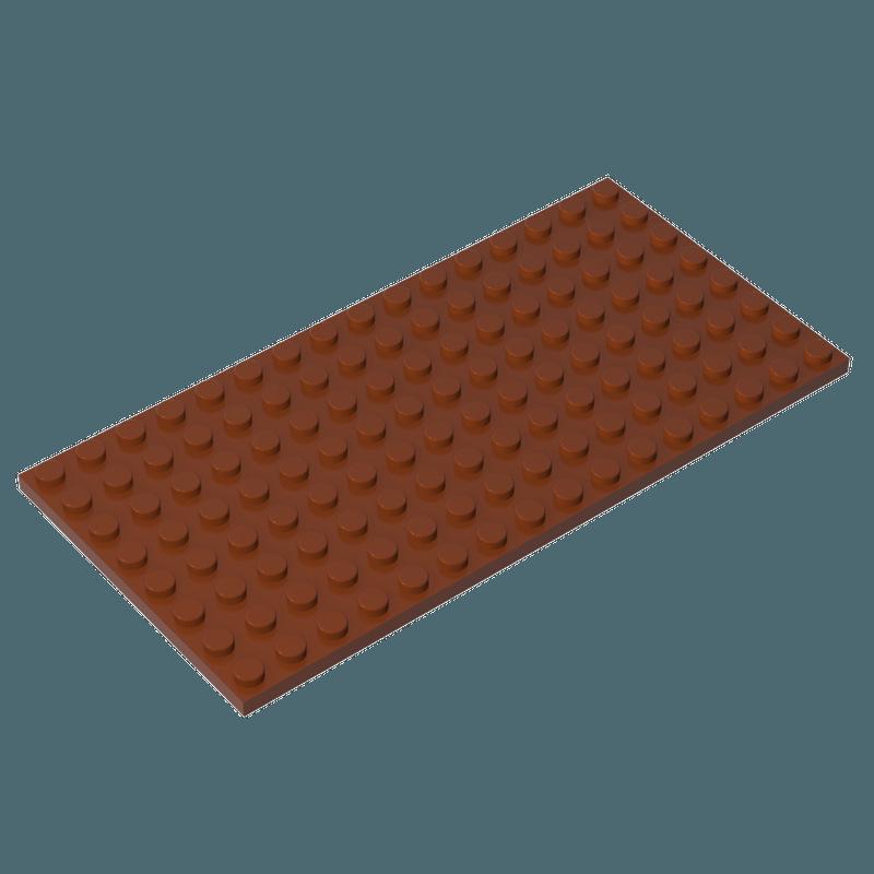 50g Small Particle Building Blocks: 8x16 Thin Plate Brick Accessories